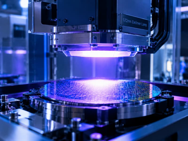 Lampes à excimères de 172 nm – Du nettoyage de surface à la nanofabrication